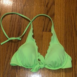 Halter bikini top